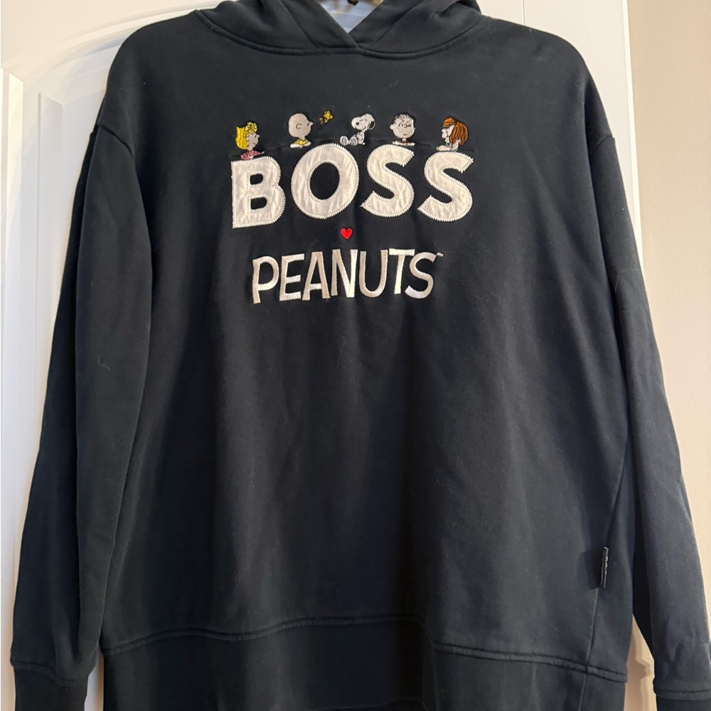 Boss x Peanuts Black Label Hoodie